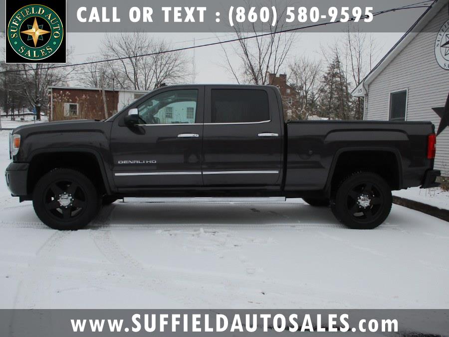 2015 GMC Sierra 2500HD available WiFi 4WD Crew Cab 153.7" Denali, available for sale in Suffield, Connecticut | Suffield Auto LLC. Suffield, Connecticut