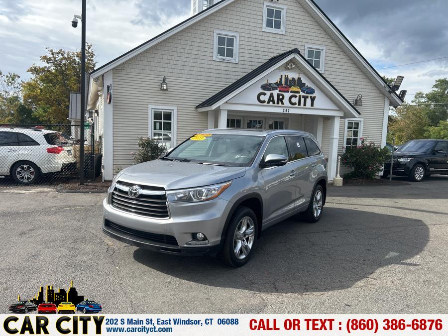 2015 Toyota Highlander AWD 4dr V6 Limited (Natl), available for sale in East Windsor, Connecticut | Car City LLC. East Windsor, Connecticut
