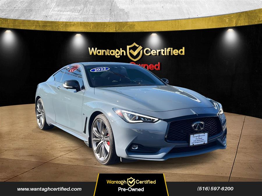 Used 2022 Infiniti Q60 in Wantagh, New York | Wantagh Certified. Wantagh, New York