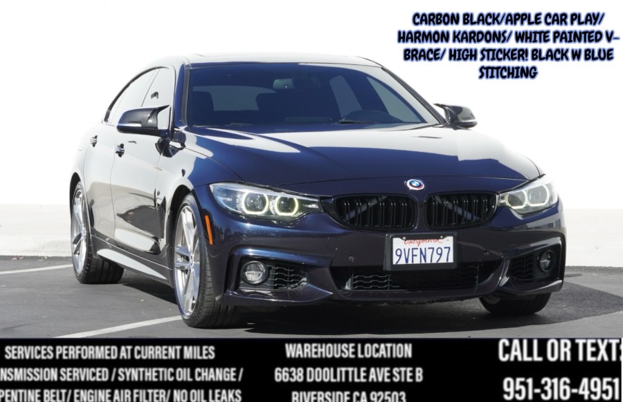 Used 2018 F36 BMW B58 440i Msport in Riverside, California | Big Timin Motors LLC. Riverside, California