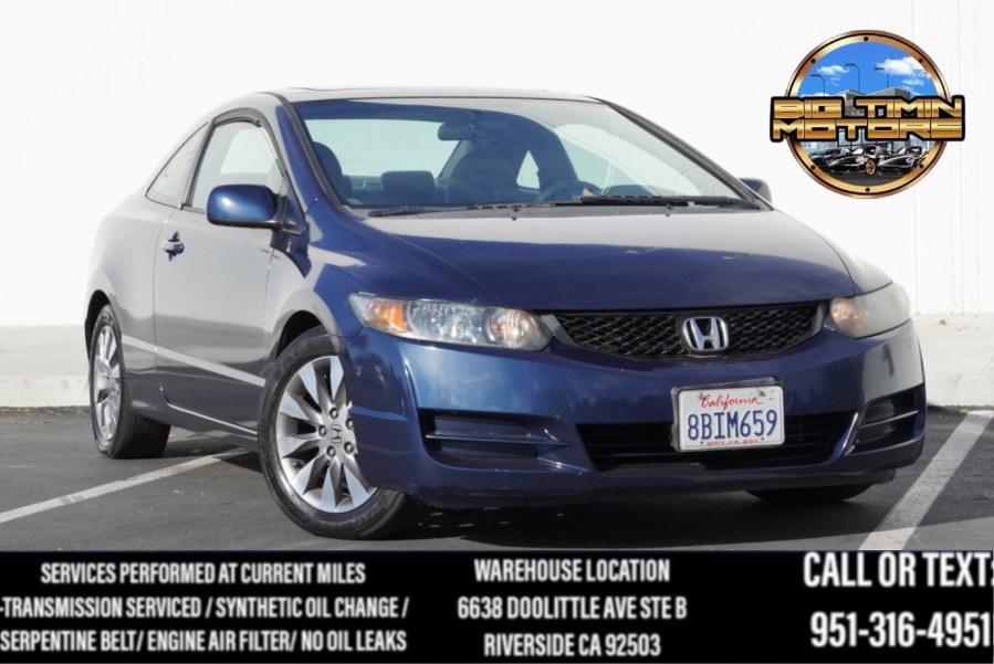 Used 2009 Honda Civic Cpe EX in Riverside, California | Big Timin Motors LLC. Riverside, California