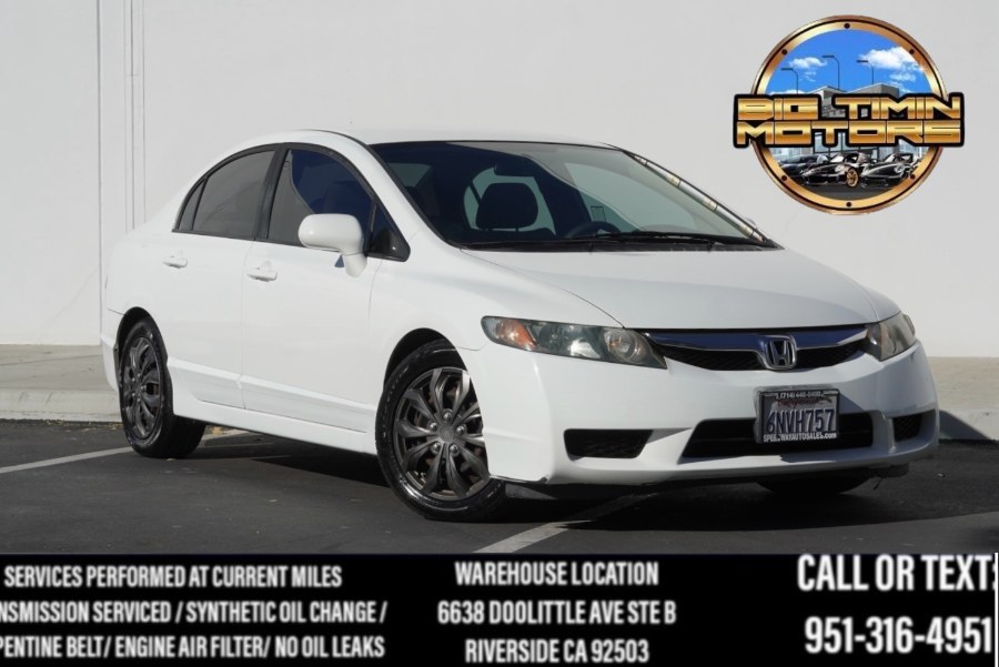 2011 Honda Civic Sdn 4dr Auto LX, available for sale in Riverside, California | Big Timin Motors LLC. Riverside, California