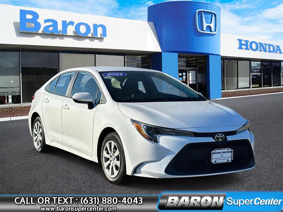 2022 Toyota Corolla LE, available for sale in Patchogue, New York | Baron Supercenter. Patchogue, New York