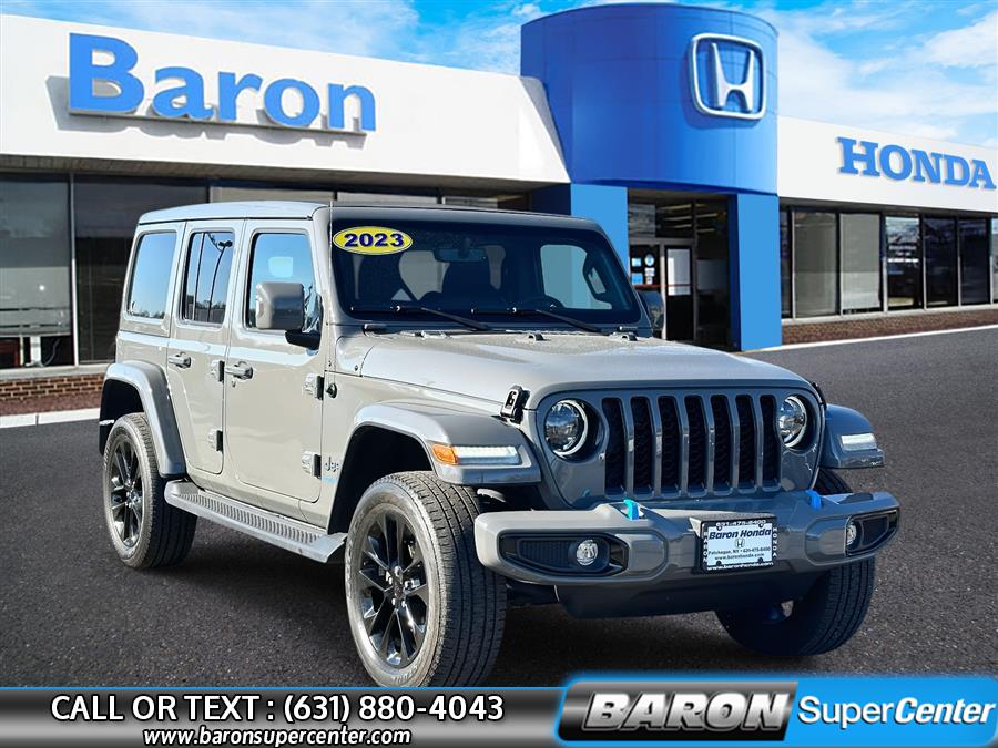 Used 2023 Jeep Wrangler 4xe in Patchogue, New York | Baron Supercenter. Patchogue, New York