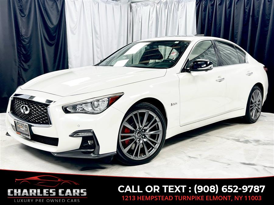 2018 Infiniti Q50 3.0t RED SPORT 400, available for sale in Elmont, New York | Charles Cars. Elmont, New York