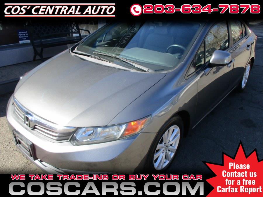 Used 2012 Honda Civic Sdn in Meriden, Connecticut | Cos Central Auto. Meriden, Connecticut