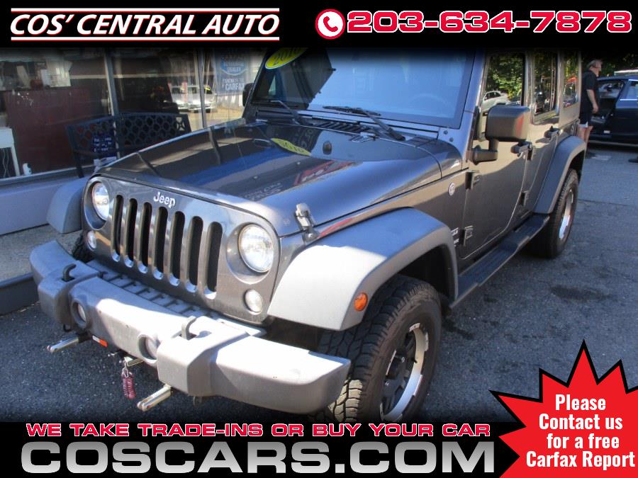 Used 2016 Jeep Wrangler Unlimited in Meriden, Connecticut | Cos Central Auto. Meriden, Connecticut
