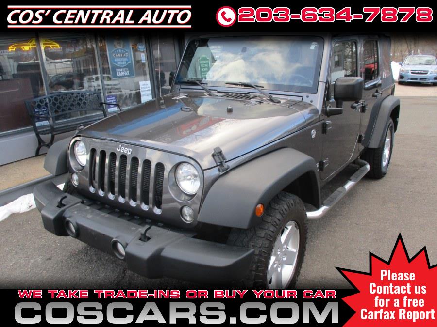 Used 2016 Jeep Wrangler Unlimited in Meriden, Connecticut | Cos Central Auto. Meriden, Connecticut