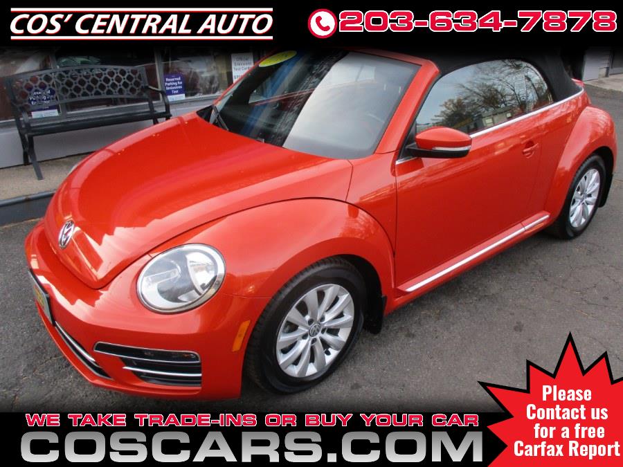 Used 2018 Volkswagen Beetle Convertible in Meriden, Connecticut | Cos Central Auto. Meriden, Connecticut