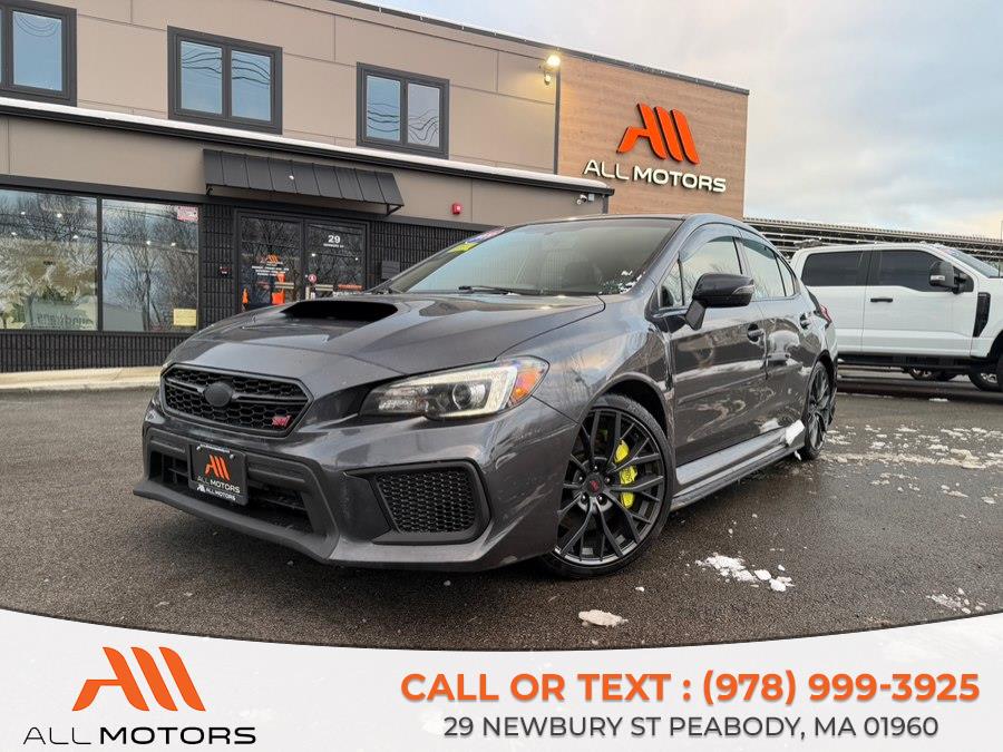 Used Subaru WRX STI Limited Manual w/Lip Spoiler 2019 | All Motors. Peabody, Massachusetts