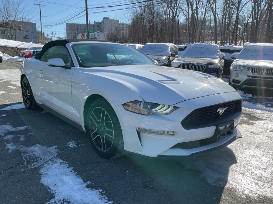 Used Ford Mustang EcoBoost Premium Convertible 2018 | Jim Juliani Motors. Waterbury, Connecticut