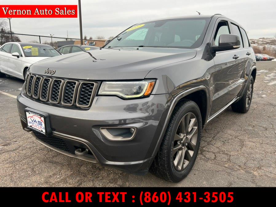 Used 2017 Jeep Grand Cherokee in Manchester, Connecticut | Vernon Auto Sale & Service. Manchester, Connecticut