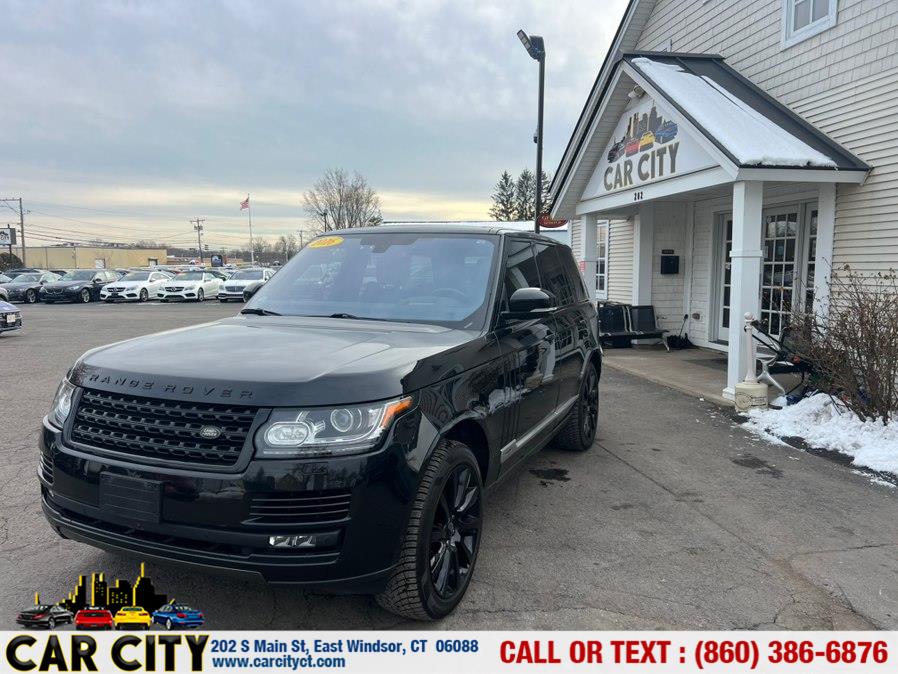 Used Land Rover Range Rover 4WD 4dr HSE 2016 | Car City LLC. East Windsor, Connecticut