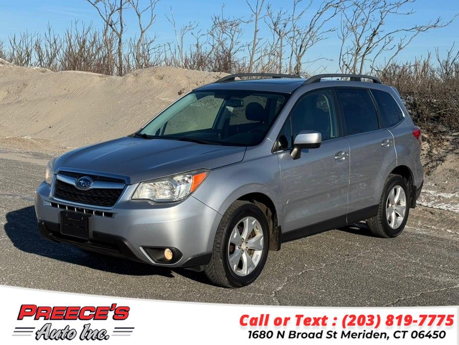 Used Subaru Forester 4dr CVT 2.5i Limited PZEV 2015 | Preeces Auto Inc. Meriden, Connecticut