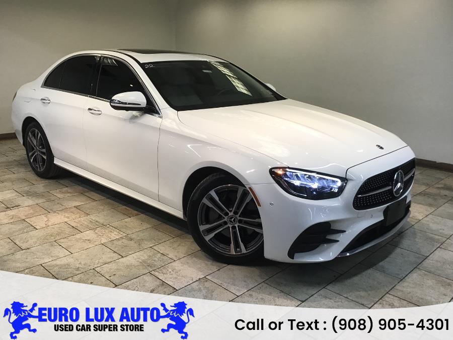2021 Mercedes-Benz E-Class E 350 4MATIC Sedan, available for sale in Hillside, New Jersey | Euro Lux Auto. Hillside, New Jersey