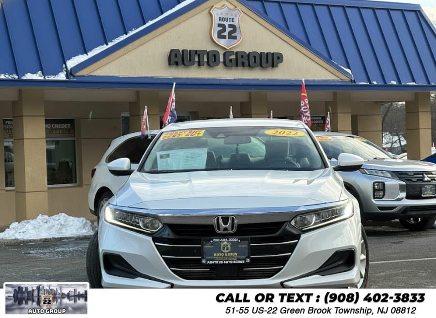 Used 2022 Honda Accord Sedan in Green Brook Township, New Jersey | Route 22 Auto Group. Green Brook Township, New Jersey