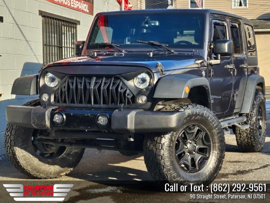 Used 2018 Jeep Wrangler JK Unlimited in Paterson, New Jersey | Champion of Paterson. Paterson, New Jersey