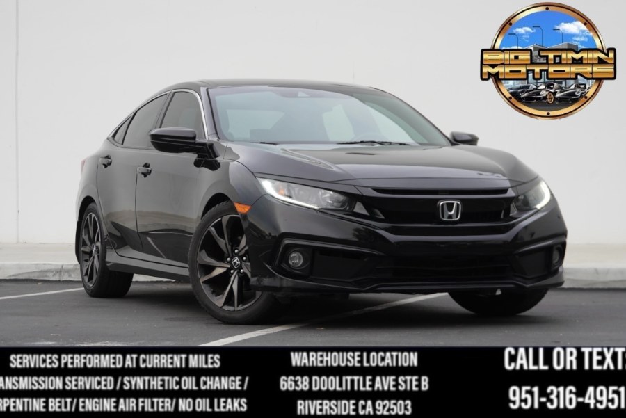 Used 2019 Honda Civic Sedan Sport in Riverside, California | Big Timin Motors LLC. Riverside, California