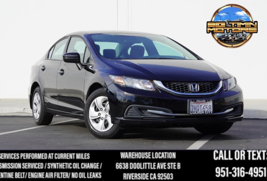 Used 2014 Honda Civic Sedan LX in Riverside, California | Big Timin Motors LLC. Riverside, California