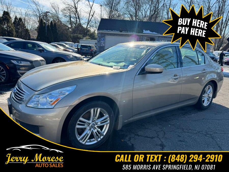 Used 2009 Infiniti G37 Sedan in Springfield, New Jersey | Jerry Morese Auto Sales. Springfield, New Jersey