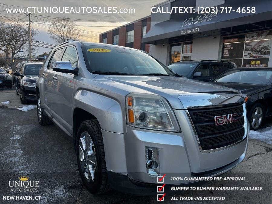 Used GMC Terrain AWD 4dr SLT w/SLT-2 2015 | Unique Auto Sales LLC. New Haven, Connecticut