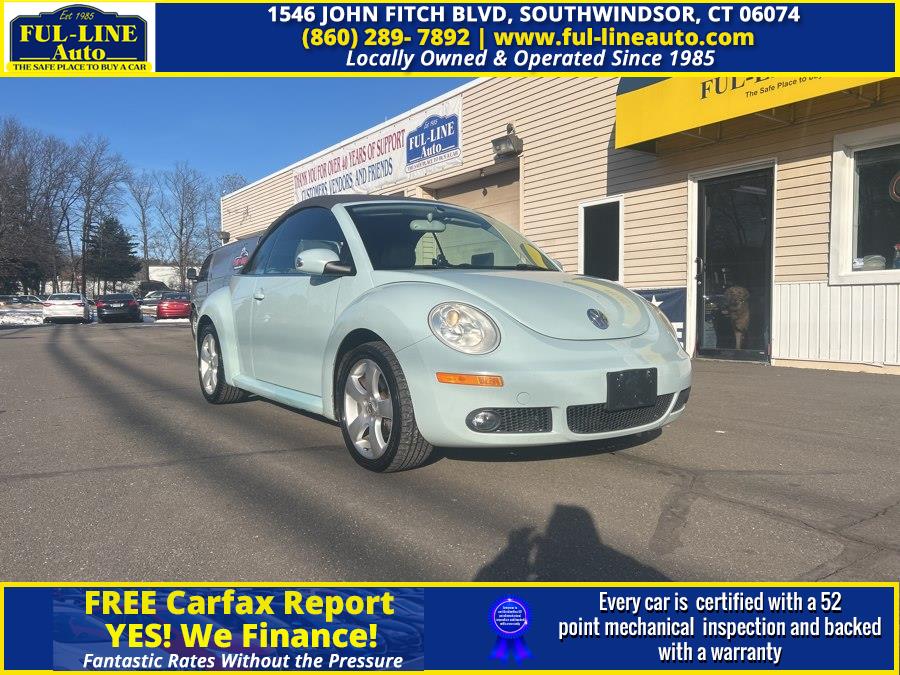 Used 2006 Volkswagen New Beetle Convertible in South Windsor , Connecticut | Ful-line Auto LLC. South Windsor , Connecticut