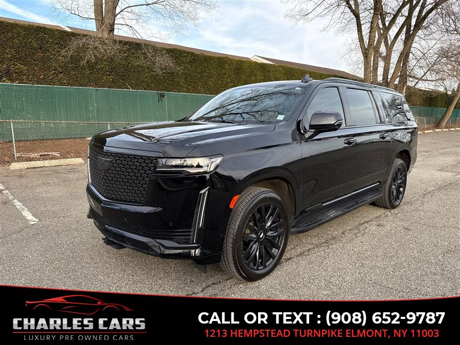 2023 Cadillac Escalade Esv 4WD Premium Luxury, available for sale in Elmont, New York | Charles Cars. Elmont, New York