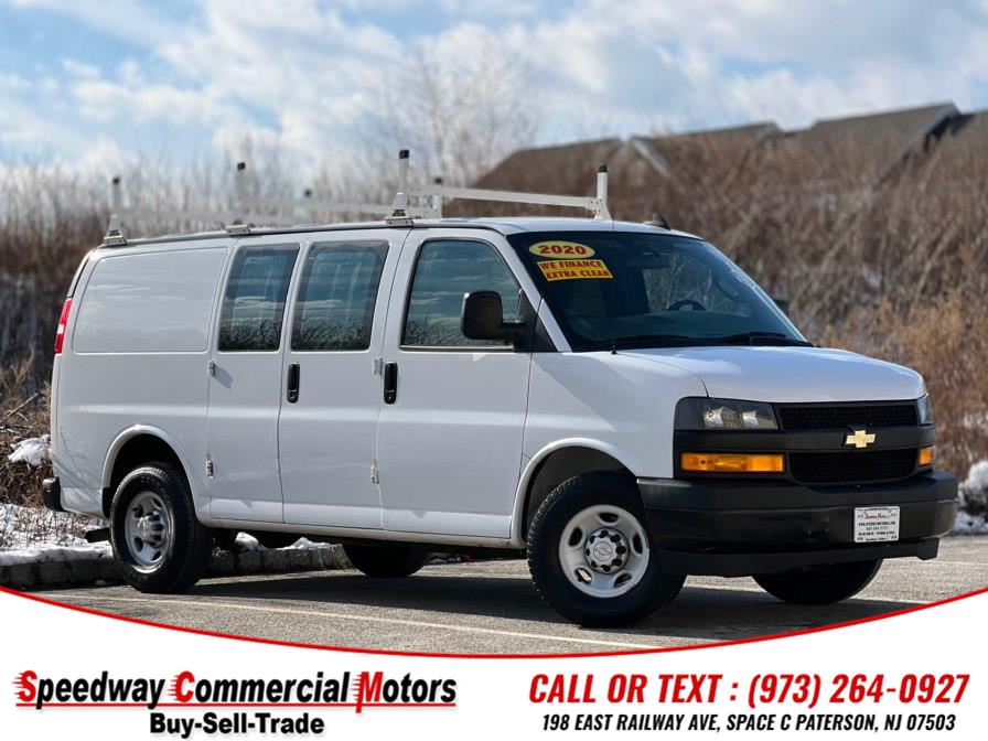 Used Chevrolet Express Cargo Van Adrian Steel Shelves-Partition/ Vantech Racks 2500 2020 | Speedway Commercial Motors LLC. Paterson, New Jersey