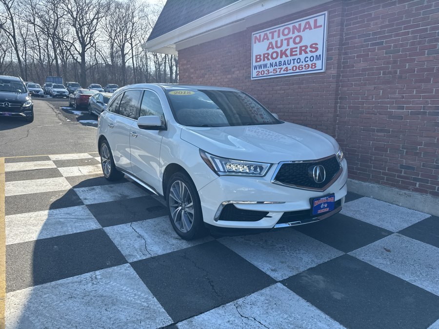 Used 2018 Acura MDX in Waterbury, Connecticut | National Auto Brokers, Inc.. Waterbury, Connecticut