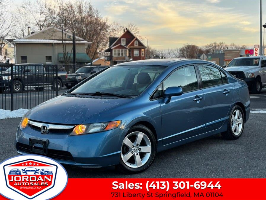 Used 2008 Honda Civic Sdn in Springfield, Massachusetts | Jordan Auto Sales. Springfield, Massachusetts