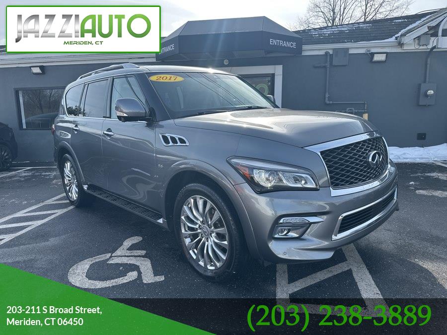 Used 2017 INFINITI QX80 in Meriden, Connecticut | Jazzi Auto Sales LLC. Meriden, Connecticut