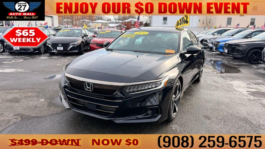 Used 2022 Honda Accord in Linden, New Jersey | Route 27 Auto Mall. Linden, New Jersey