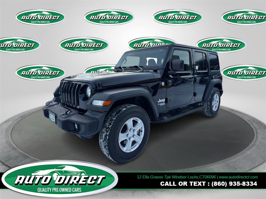 Used 2020 Jeep Wrangler Unlimited in Windsor Locks, Connecticut | Auto Direct LLC. Windsor Locks, Connecticut