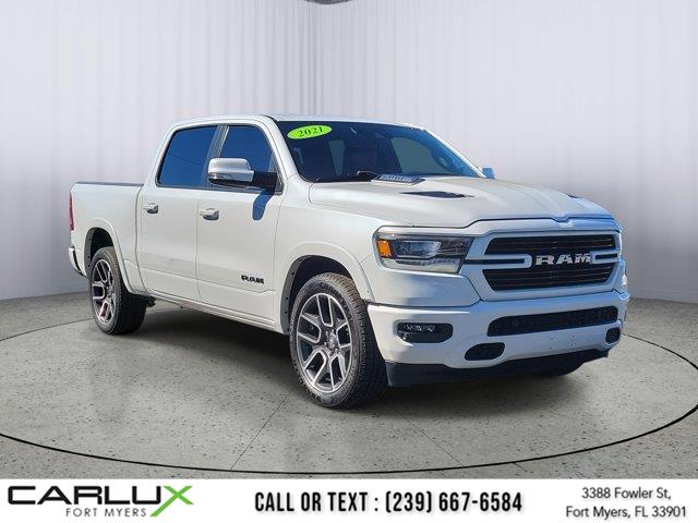 Used Ram 1500 Laramie 4x2 Crew Cab 5''7" Box 2021 | Carlux Fort Myers. Fort Myers, Florida
