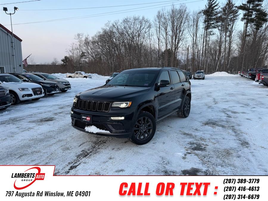 Used Jeep Grand Cherokee OVERLAND 2019 | Lamberts Auto Group LLC. Winslow, Maine