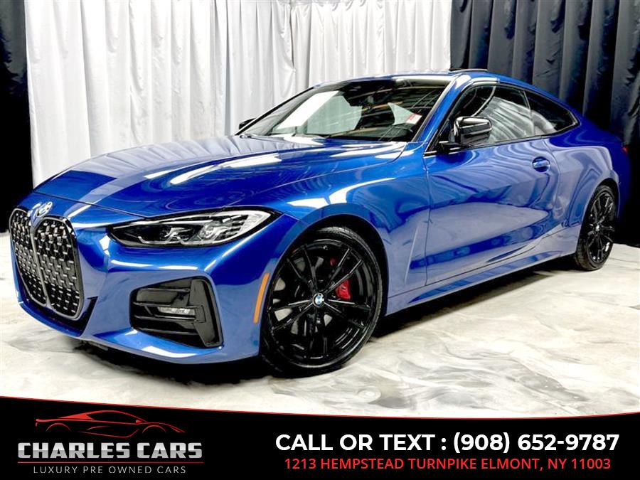 2021 BMW 430i Xdrive Msport Pkg, available for sale in Elmont, New York | Charles Cars. Elmont, New York