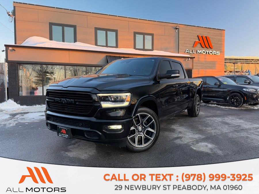 Used Ram 1500 Laramie 4x4 Crew Cab 6''4" Box 2019 | All Motors. Peabody, Massachusetts