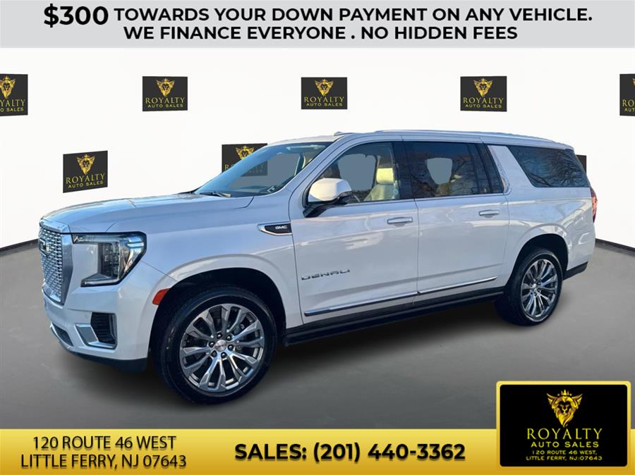 Used 2021 GMC Yukon XL in Little Ferry, New Jersey | Royalty Auto Sales. Little Ferry, New Jersey