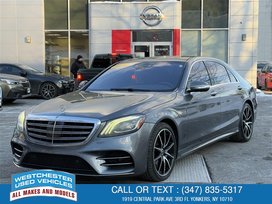Used 2018 Mercedes-benz S-class in Yonkers, New York | Apex Westchester Used Vehicles. Yonkers, New York