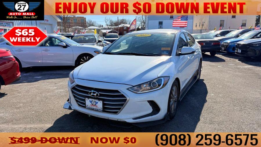 Used 2017 Hyundai Elantra in Linden, New Jersey | Route 27 Auto Mall. Linden, New Jersey