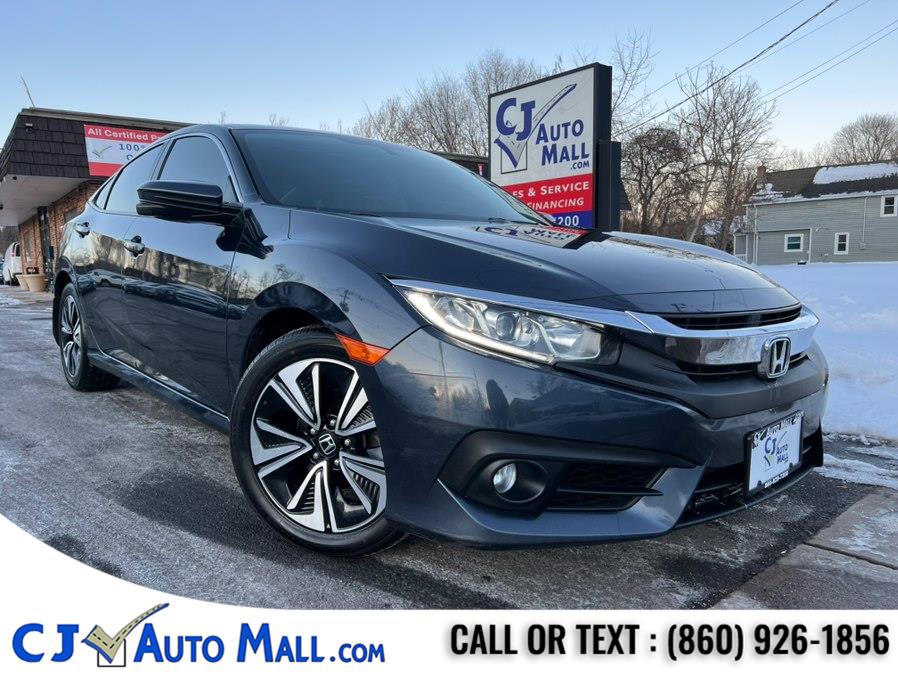 Used 2016 Honda Civic Sedan in Bristol, Connecticut | CJ Auto Mall. Bristol, Connecticut