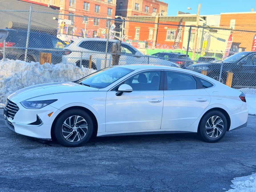 2022 Hyundai Sonata Hybrid Blue photo 3