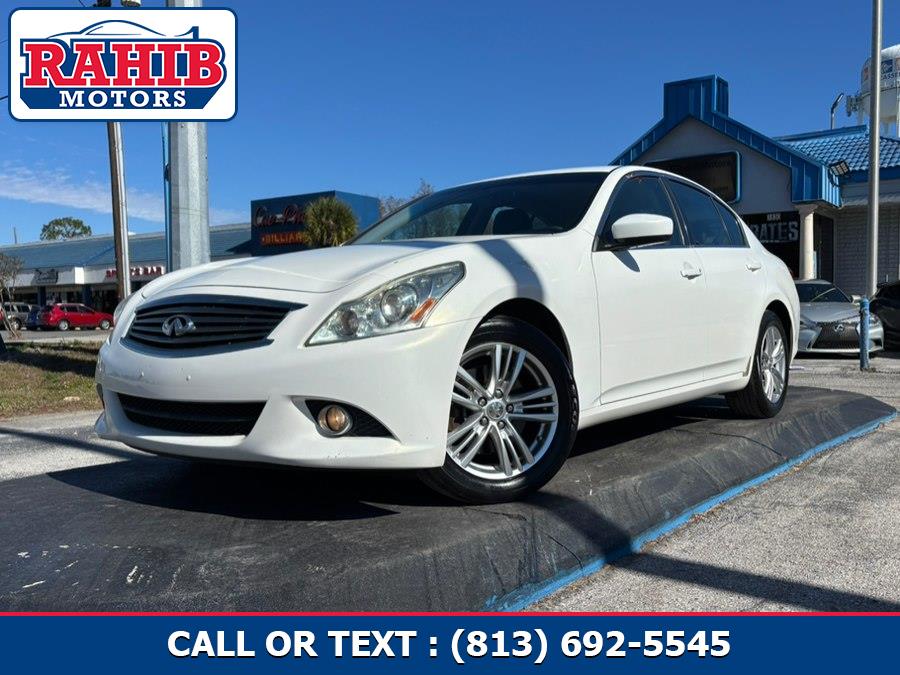 Used 2013 INFINITI G37 Sedan in Winter Park, Florida | Rahib Motors. Winter Park, Florida