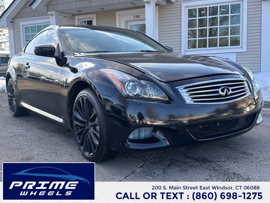 Used 2012 Infiniti G37 Coupe in East Windsor, Connecticut | Prime Wheels. East Windsor, Connecticut
