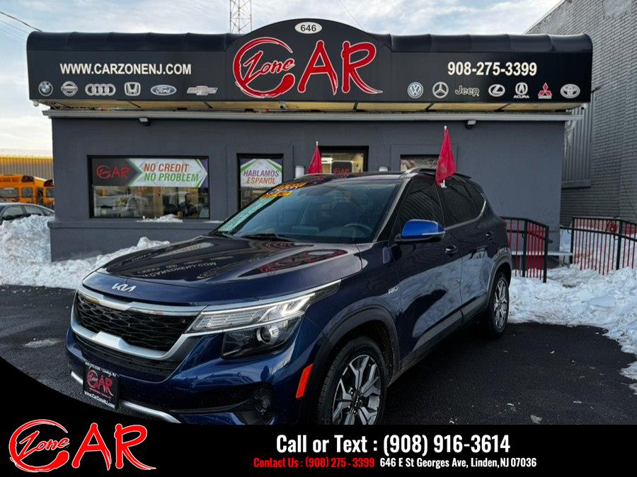 2022 Kia Seltos EX IVT AWD, available for sale in Linden, New Jersey | Car Zone. Linden, New Jersey
