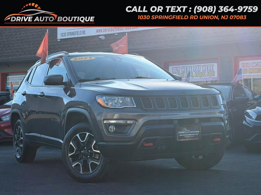 2021 Jeep Compass Trailhawk 4x4, available for sale in Union, New Jersey | Drive Auto Boutique. Union, New Jersey