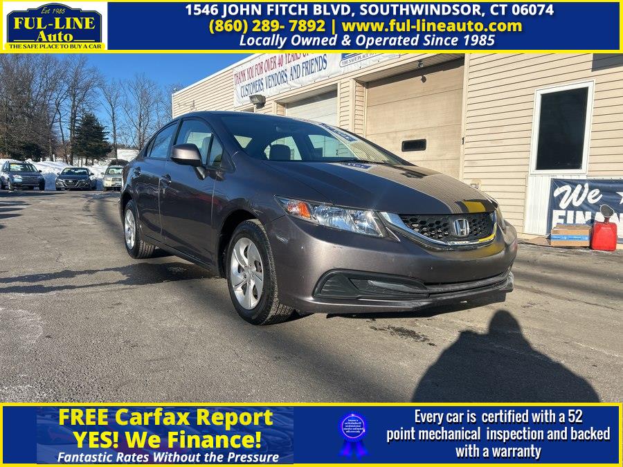 Used 2013 Honda Civic Sedan in South Windsor , Connecticut | Ful-line Auto LLC. South Windsor , Connecticut