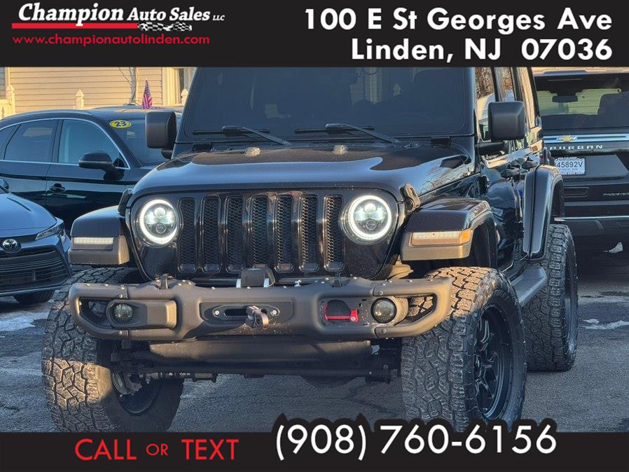 Used 2021 Jeep Wrangler in Linden, New Jersey | Champion Auto Sales. Linden, New Jersey