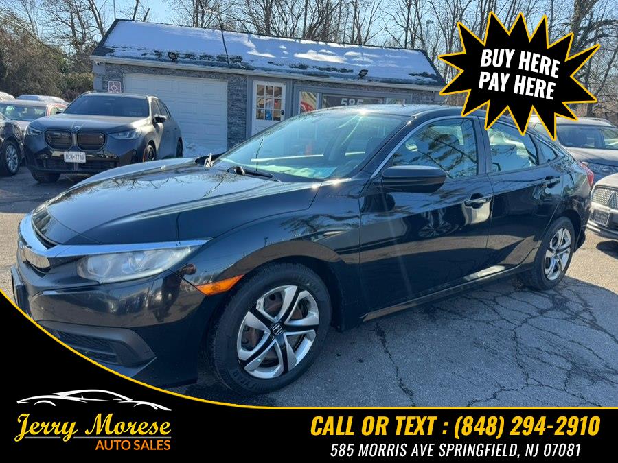 Used 2017 Honda Civic Sedan in Springfield, New Jersey | Jerry Morese Auto Sales. Springfield, New Jersey