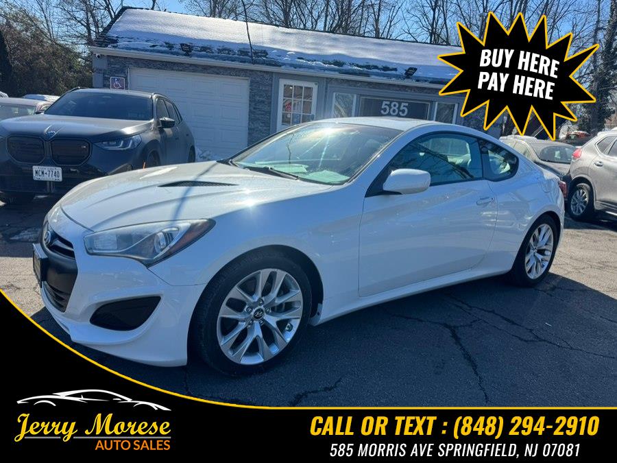 2013 Hyundai Genesis Coupe 2dr I4 2.0T Auto Premium, available for sale in Springfield, New Jersey | Jerry Morese Auto Sales. Springfield, New Jersey